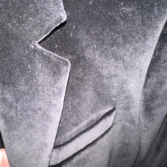 Rag & bone Elegant Black Velvet Blazer - Picture 4 of 6